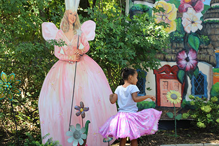 Butterfly festival - having fun!