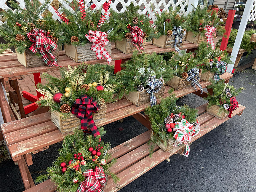 Christmas baskets