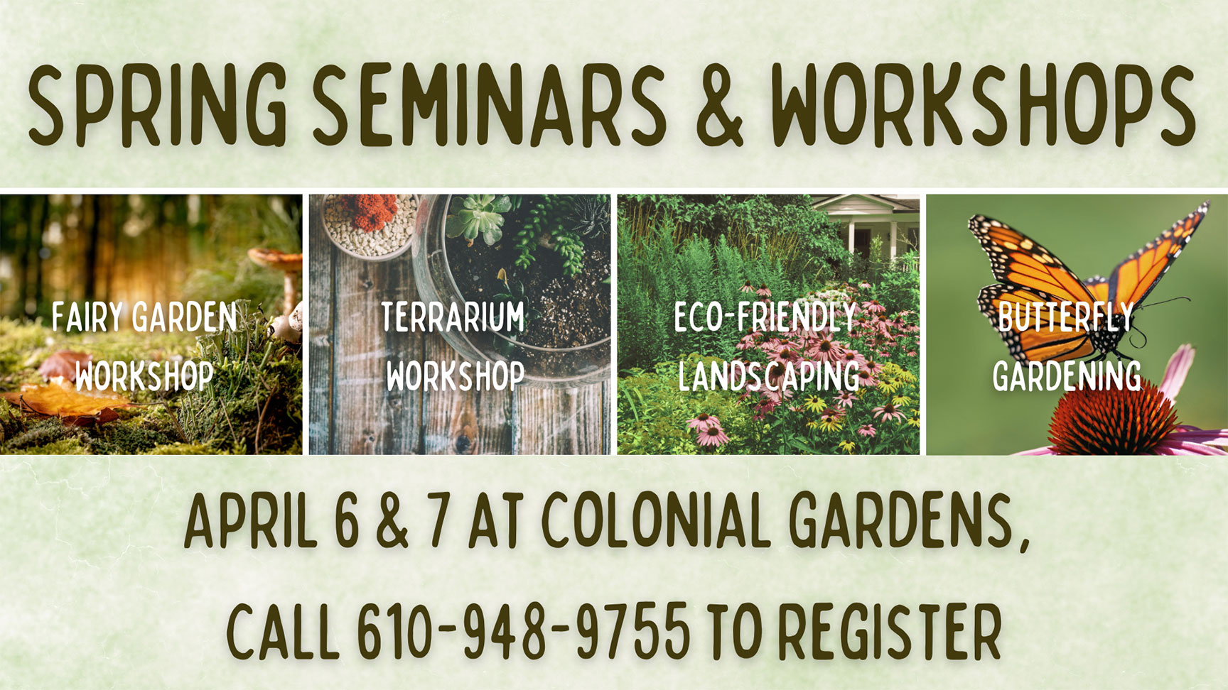 Spring Seminars & Workshops