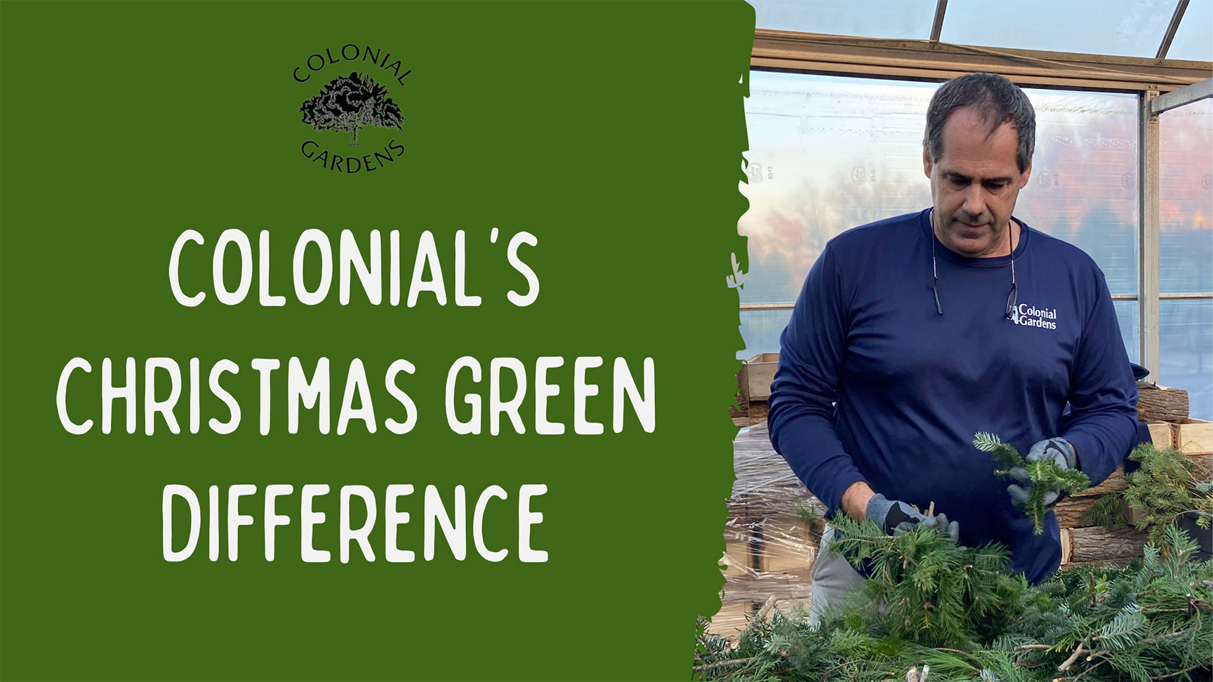 Colonial's Christmas Green Difference