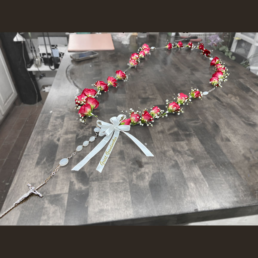 Great-Grandmother flower ring.