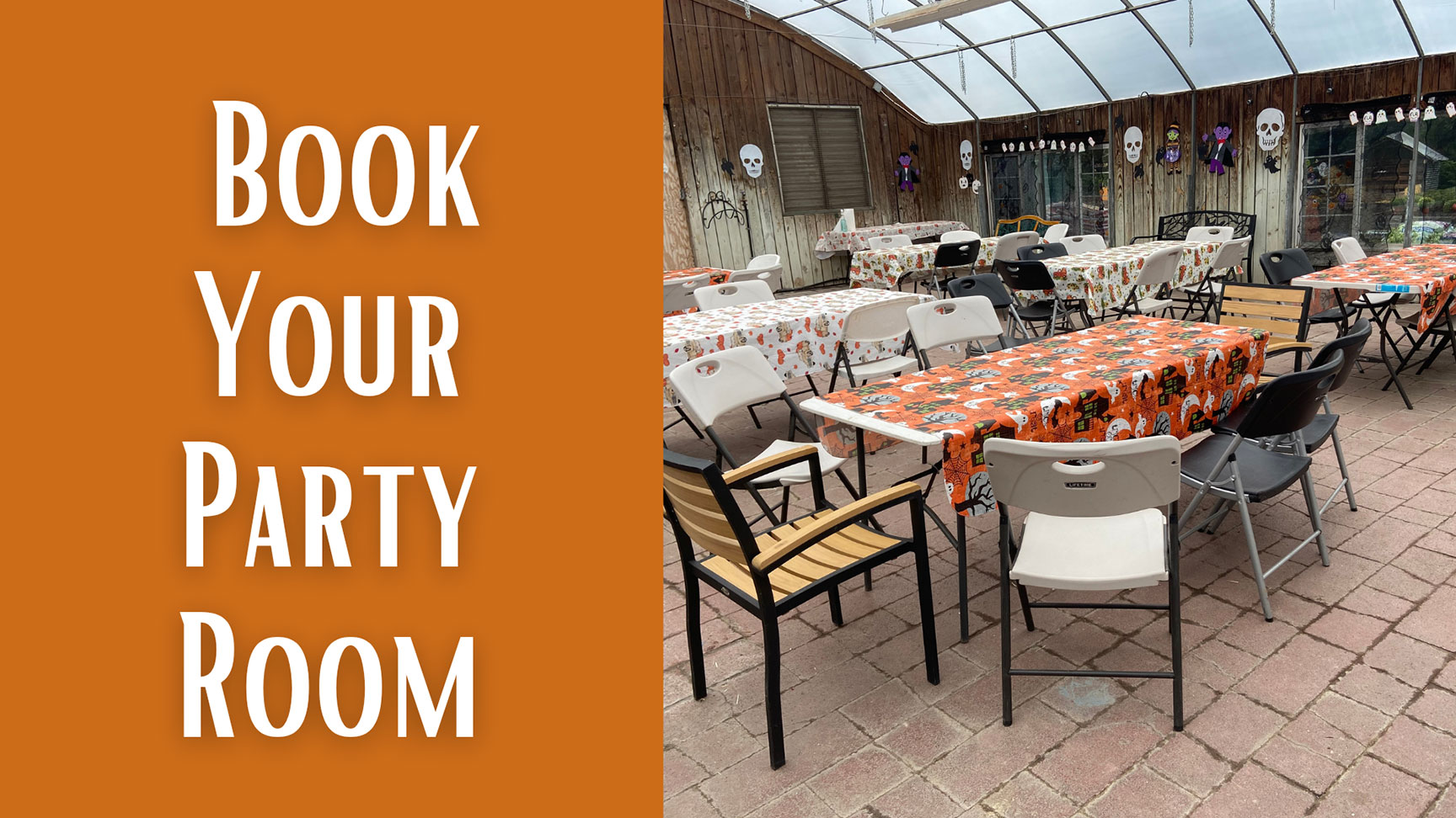 Book your party room