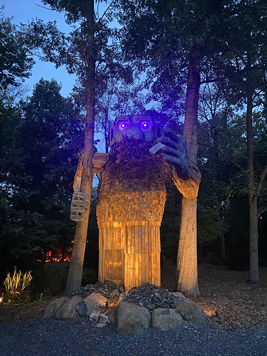 Oakheart at night